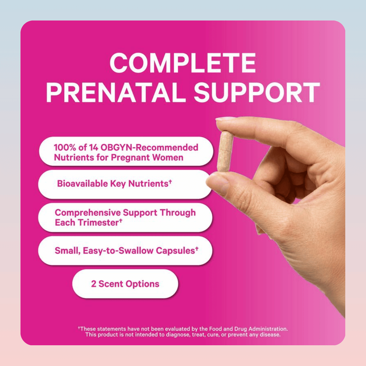 Prenatal Multivitamin with Vegan DHA (60 Capsules)