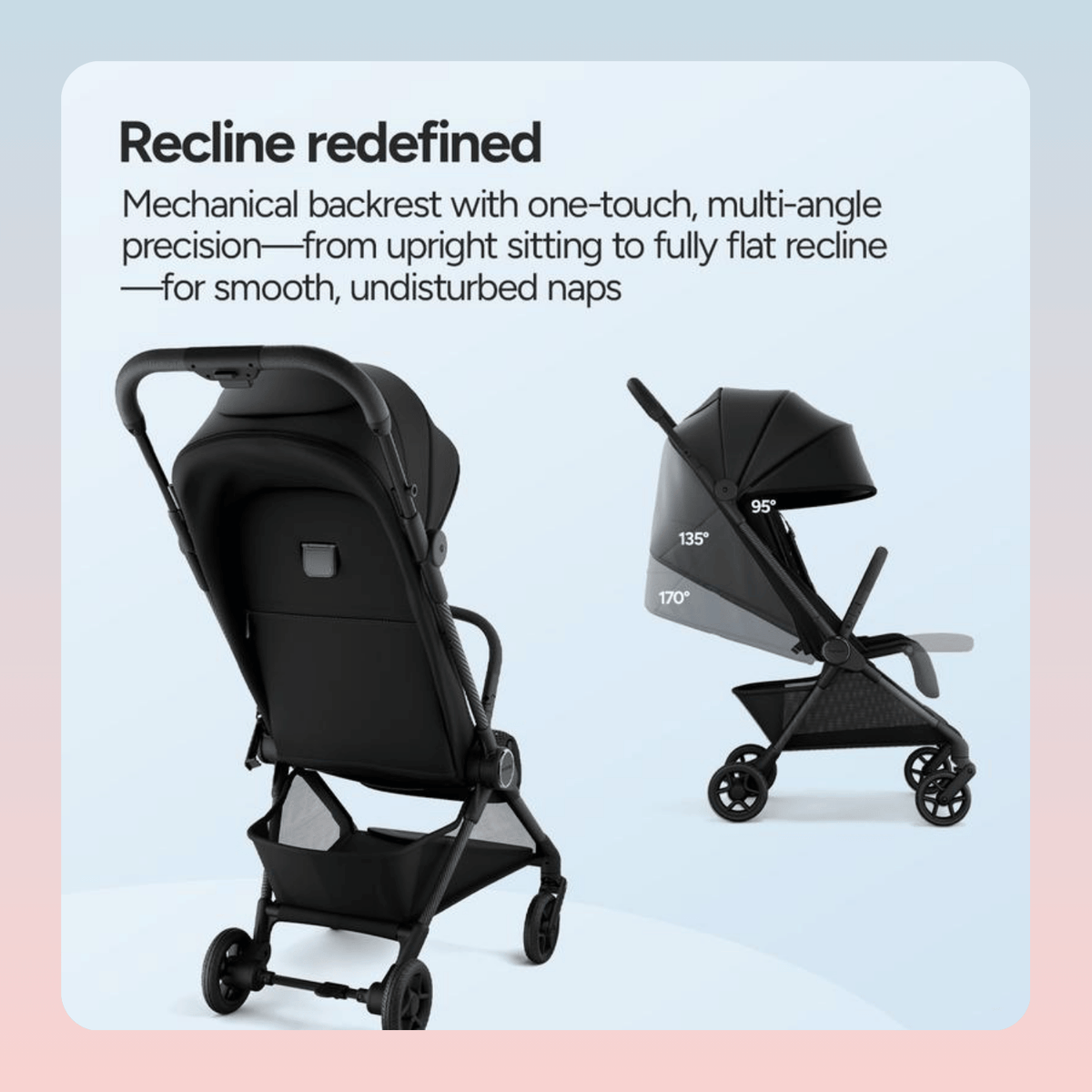 Carbon Frame Ultralight Travel Stroller