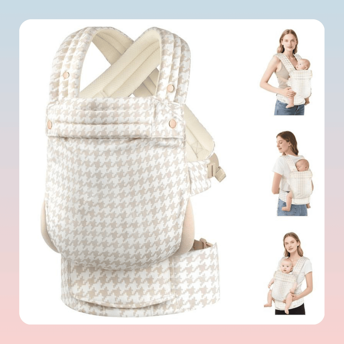 Breathable 3 Position Baby Carrier