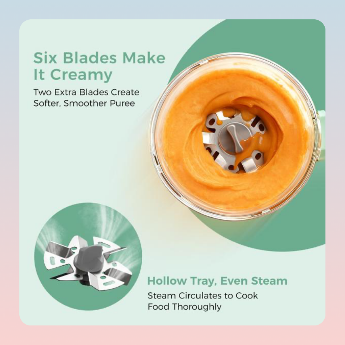 Steam and Blend Baby Food Maker