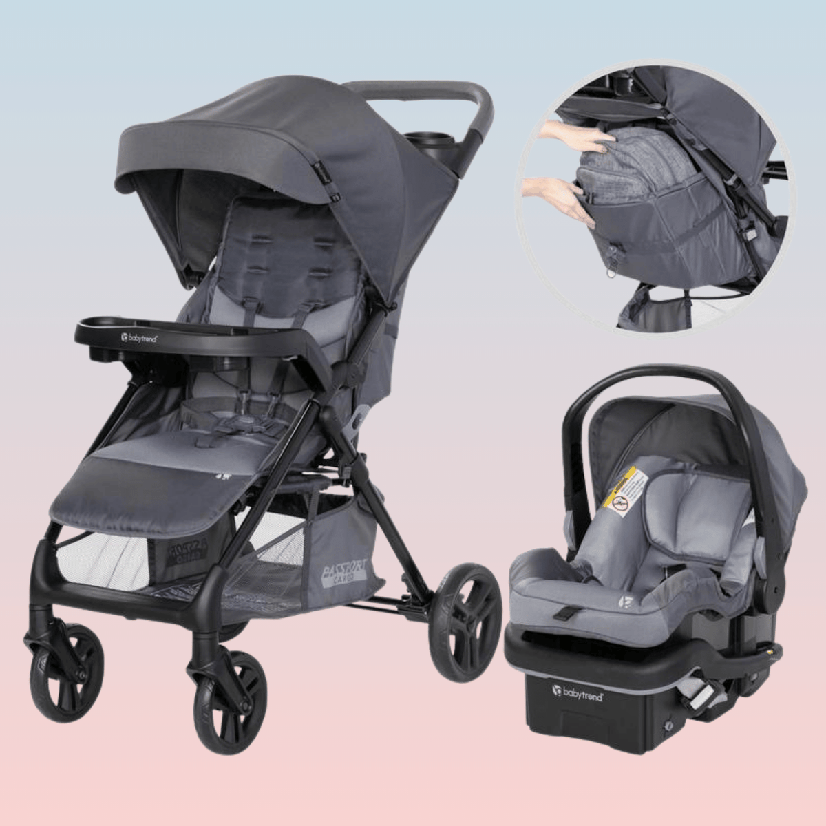 Infant Car Seat and Stroller Travel System