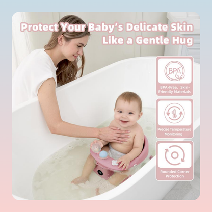 Infant Bath Seat with Thermometer