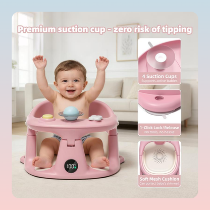 Infant Bath Seat with Thermometer