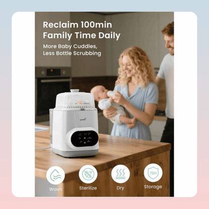 Countertop Baby Bottle Washer and Sterilizer