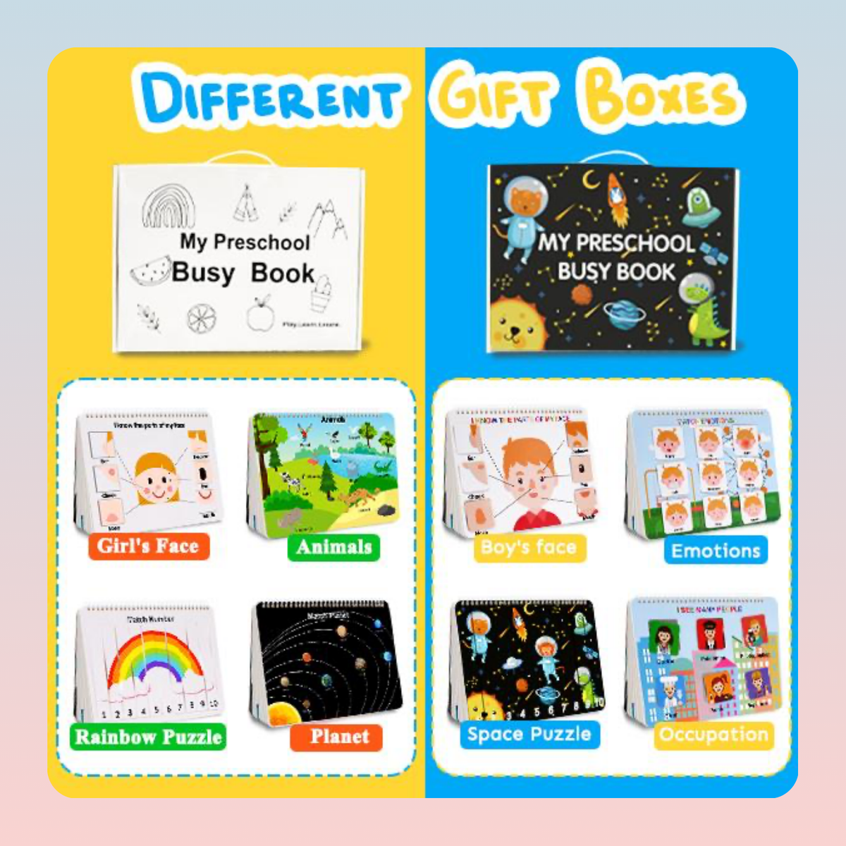 30 Activity Preschool Busy Book