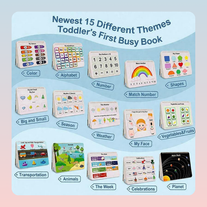 30 Activity Preschool Busy Book