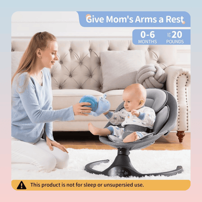 Electric Baby Swing With Remote Control