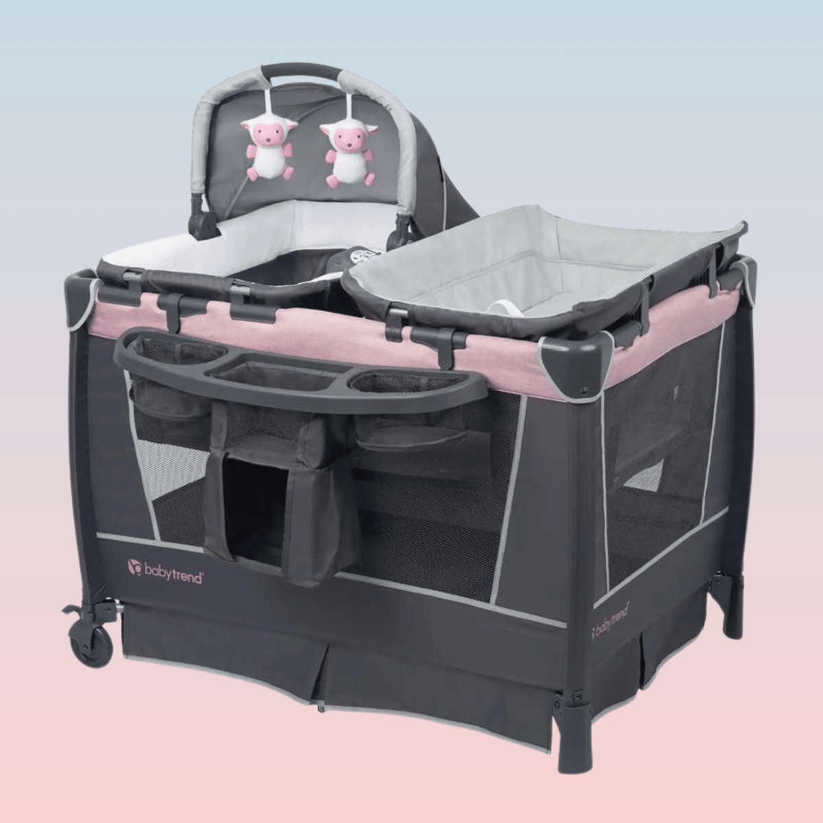 Portable Nursery Center Playard with Bassinet