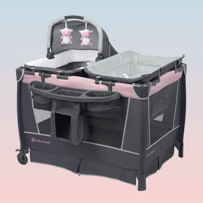 Portable Nursery Center Playard with Bassinet