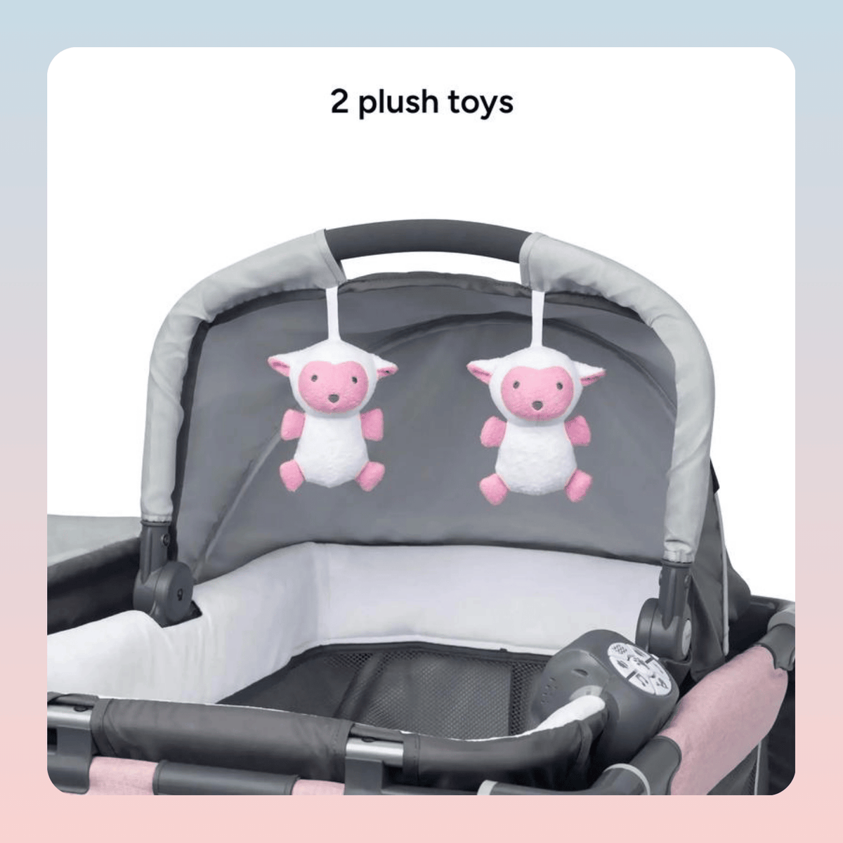 Portable Nursery Center Playard with Bassinet