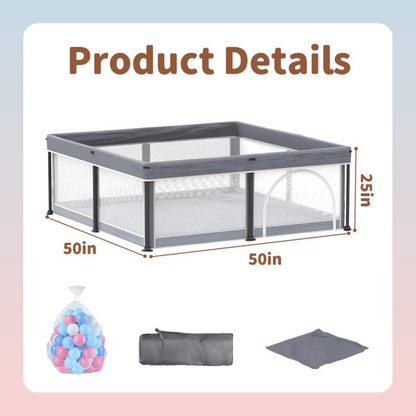 50 Inch Foldable Baby Playpen