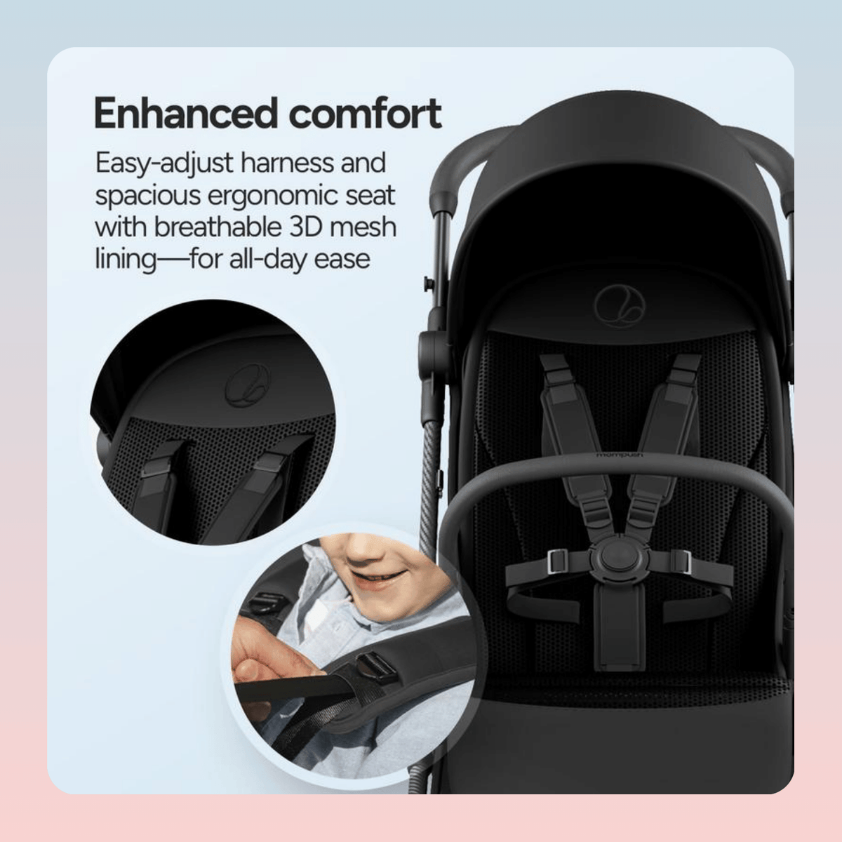 Carbon Frame Ultralight Travel Stroller