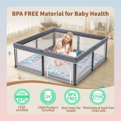 50 Inch Foldable Baby Playpen