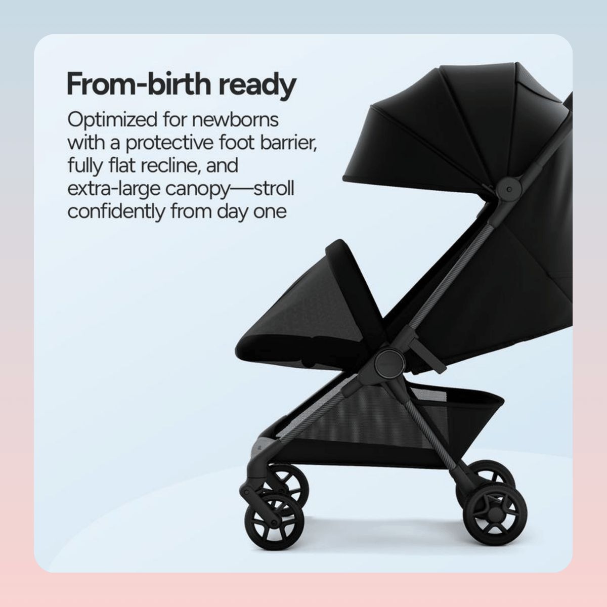 Carbon Frame Ultralight Travel Stroller