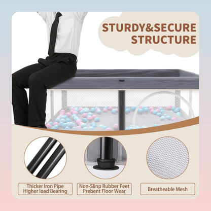 50 Inch Foldable Baby Playpen